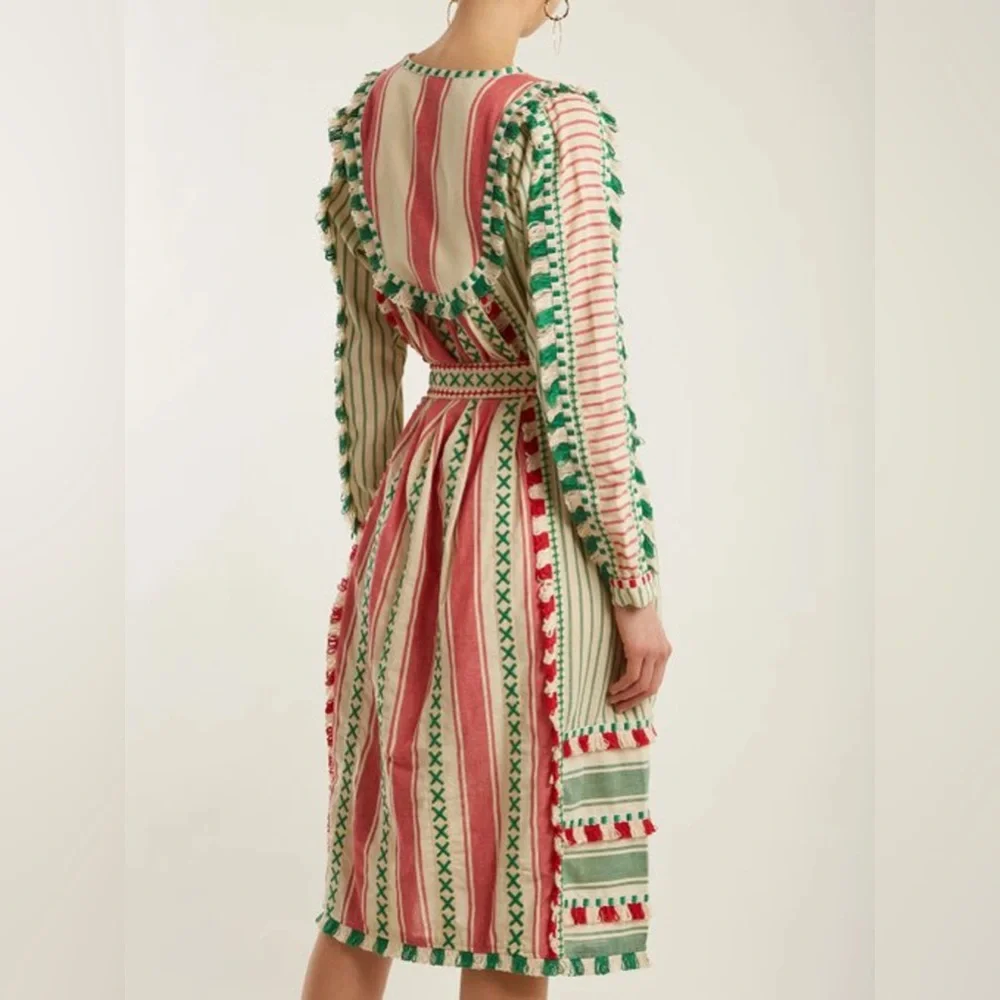 EUC DODO Bar Or midi dress - Picture 3 of 11